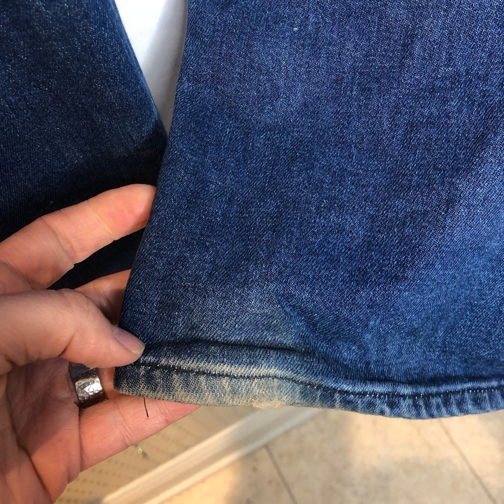 ba&sh Women's High Rise Jeans - Blue - Picture 6 of 8